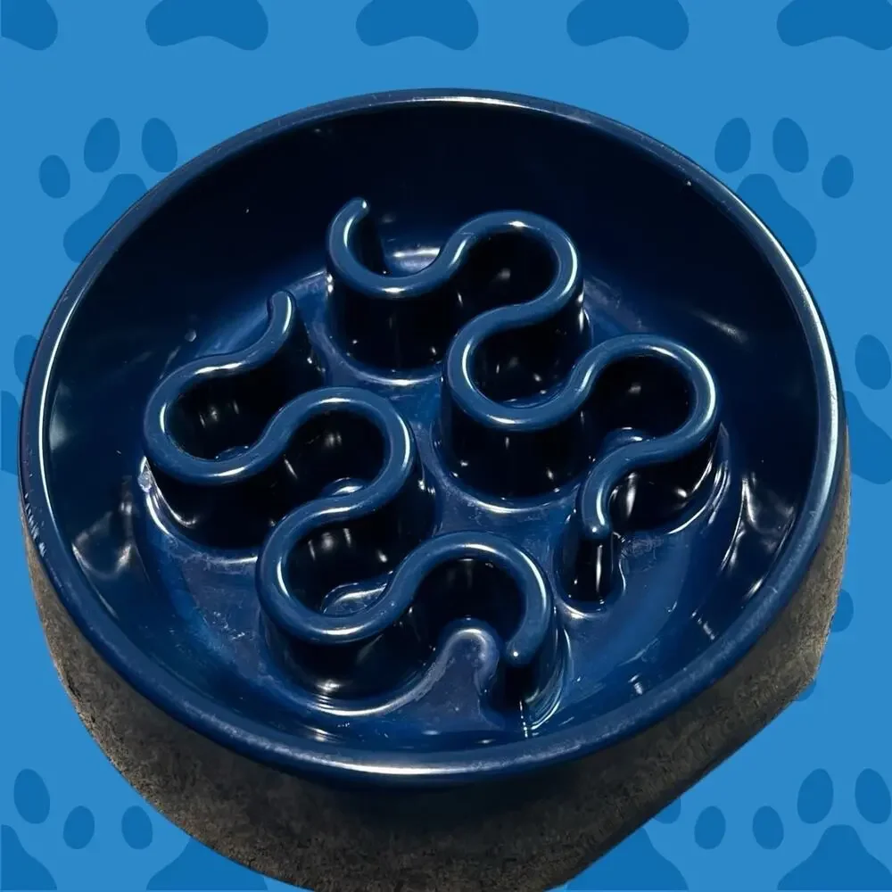 Dod food bowl-for the pup that eats too quickly !